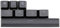 iubfegt Keycaps PBT pour Corsair K65 K70 K95 pour Logitech G710 + Clavier de Jeu MéCanique, Touches RéTroéClairéEs pour Cherry MX (Noir)