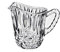 Sahnekännchen Michkännchen Rosalilli 200 ml Transparent Handgeschliffen Kristallglas