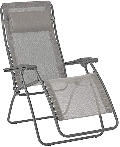 Lafuma Relax-Liegestuhl, Klappbar und verstellbar, RSXA Clip, Batyline, Farbe: Terre, LFM2035-8556