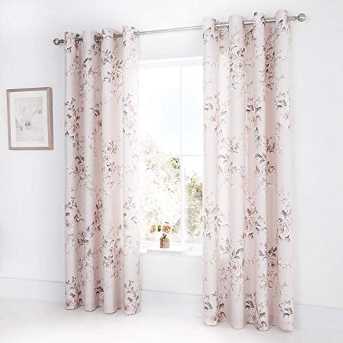Catherine Lansfield tende, blush, 167,6 x 182,9 cm