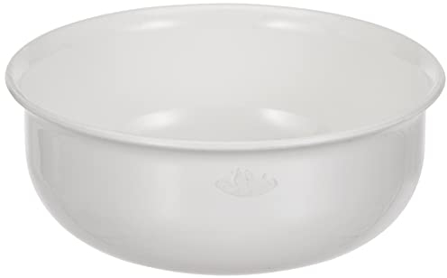 Kimmel Bol de 10 cm en plastique réutilisable incassable empilable Blanc