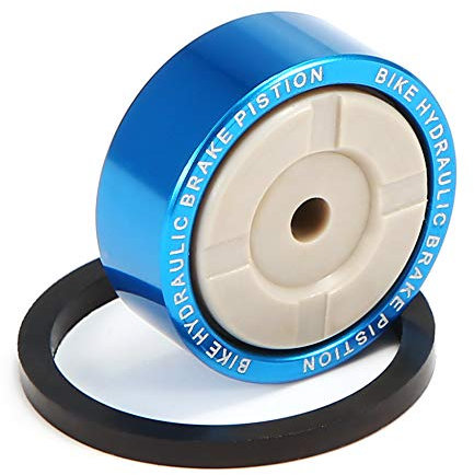 Lixada 1 Pieza de la Bicicleta Pinza de Freno Hidráulico Piezas de Metal Anillo de Sellado de Pistón para Shimano SLX M675 / M7000 / XT M785 / M80000 / RS805 / RS815