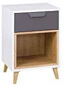 Furniture24 Nachttisch Nachtkommode Nachtschrank Kommode Joker 11