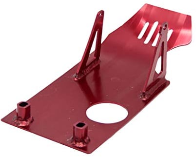 prasku Rote Unterfahrschutzplatte für per per per CRF50 50ccm 70ccm 110ccm 125ccm Dirt Grubenrad