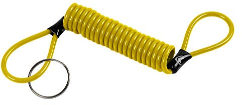 Lampa 90674 Reminder, Cable de Seguridad en Espiral - Amarillo