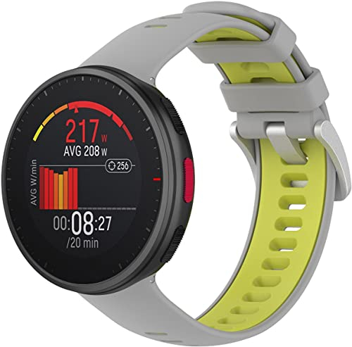 Shieranlee Vantage v2 Bracelet,en Silicone Souple Bracelet de Remplacement Bracelet de Montre Bracelet de Montre Bracelet de Montre Bracelet de Sport Compatible avec Polar Vantage V2