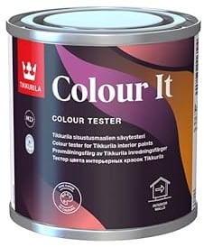 TIKKURILA Interior Matt Paint Colour Tester (180ml) – For Walls & Ceilings - Easy Application & Quick Drying
