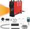AufuN 8KW Standheizung Diesel, 12V Luft Dieselheizung Auto Heizung Lufterhitzer Dieselheizung mit Fernbedienung, LCD-Schalter für Auto RV Boote LKW Wohnmobil Bus (Rot)