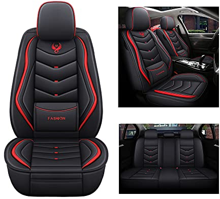 WACTO Autositzbezüge passend für Opel Insignia Sports Tourer/Karl/Karl Rocks/Meriva A B/Mokka/Mokka X/Omega A/Omega A Caravan Sitzschutz