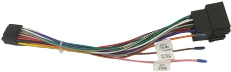SZFMSWE 16 Pin Wire Harness ISO Standard Adapter Cable Compatible with VW Most Cars Android Car Stereo ISO Socket