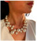 ONDEGO® XXL PERLEN Kette Schmuck Halskette Kommunion Ball Abiball Hochzeit Brautschmuck Perlenkette