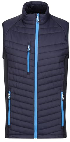 Regatta Professional Mens Navigate Hybrid Insulated Bodywarmer, Blue, S UK
