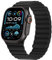 HITZEE Kompatibel mit Apple Watch Armband 49/46/45/44/42/41/40/38mm, Weiches Silikon Magnetische Armbänder Kompatibel für iWatch Ultra 2 Serie 10 9 8 7 SE 6 5 4 (42/44/45/46/49, Schwarz)