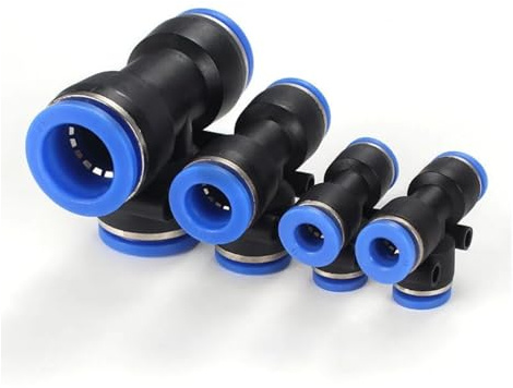 1PC Pneumatic Fittings PY/PU/PV/PE Water Pipes and pipe connectors direct thrust 4 to 16mm/ PK hose quick couplings MQXFCZUX(PM,12mm)