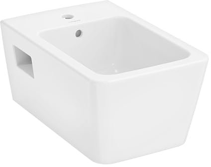 hansgrohe EluPura Original Q Wandbidet, SmartClean, 1 Hahnloch, mit Überlauf, 360x540x260mm, weiß, 61172450