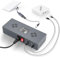Starlink Mini kit d'adaptateur PoE - AC 110-260V vers DC 48V 3A 180W POE, GigE passif, protection ESD, sorties d'alimentation USB et de type C, avec convertisseur Step-Up DC (48V 3A) pour Starlink