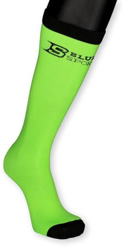 Blue Sports Unisex Sportsocken 37-46, Wintersocken für Herren, Ski-Socken strapazierfähig & bequem, Skatesocken (DE/NL/SE/PL, Alphanumerisch, Einheitsgröße, Regular, Regular, Limetten grün)