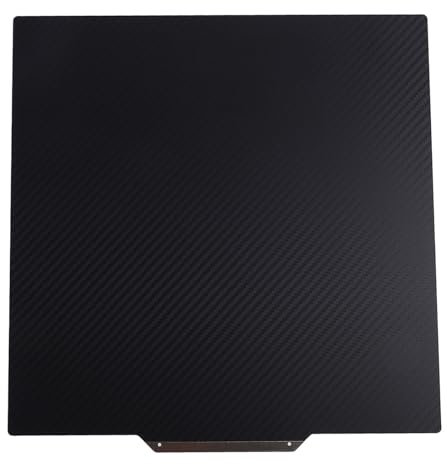 Flexible Build Plate Strukturierte PEI Glatte PET -Kohlefaser 3D -Drucker 250x250mm für Qidi Q1 Pro, Federstahl Doppelseitiges Druckbett, Einfache Haftung mit Hoher Flachheit,