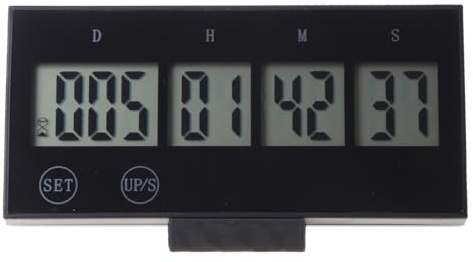 Digitaler Countdown-Timer für 999 Tage, magnetische Rückseite, für Urlaub, Ruhestand