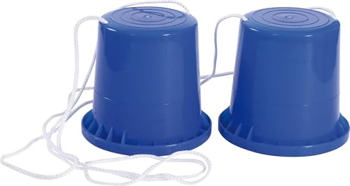 Ameisenkeks® Laufdollis Becherstelzen für Kinder – Robustes Dosenstelzen-Set für Gleichgewicht & Koordination – Belastbar bis 75 kg – für Indoor + Outdoor