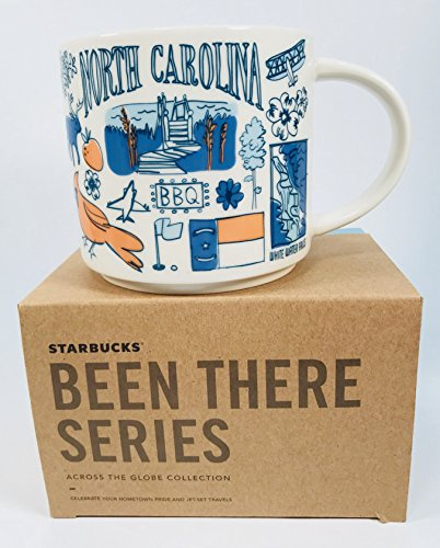 STARBUCKS Coffee Mug Been There Series Across The Globe Collection North Carolina North Carolina