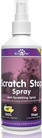 KinderPet® Eco Anti Cat Scratch Deterrent Spray Protect Furniture Stop Cats Kittens Scratching Doors Carpets Walls Cruelty Free Pet Safe 250ml