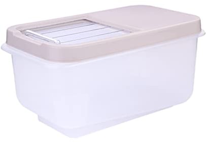 Cabilock Household Sealed Rice Storage Container Airtight Moisture Proof Cereal Dispenser Insect Proof Flour Storage Bin