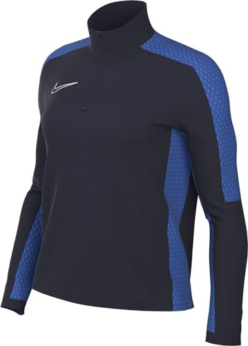 NIKE DR1354-451 W NK DF ACD23 DRIL TOP Jacket Women's OBSIDIAN/ROYAL BLUE/WHITE Size S
