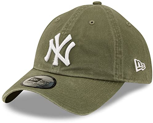 New Era Casual Classics Cap - Washed New York Yankees Oliv