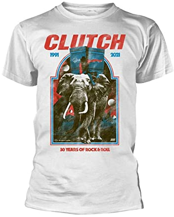 Elephant by Clutch T-Shirt White L