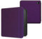kwmobile Custodia eReader Compatibile con Kobo Libra 2 Cover - eBook Reader Flip Case - viola - Fiori in Rilievo Viola