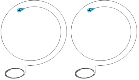 Fonowx 2X Drahtauge Lupenbrille Halter Bandkopf Uhr Uhrmacher Lupe