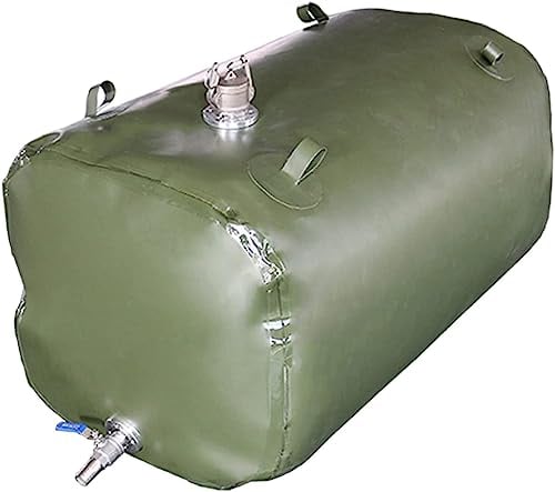 Water Storage Bladder Green Bathtub Water Storage Bladder, 52/106/159/396/793/1057 Gallons Portable Collapsible Water Tank Bag, for Agriculture Irrigation (Size : 400L) (4000L)