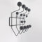 avjera Praktische Garderobe, Klassische Hang It All Garderobe, Mid-Century Pop Wood Ball Metall Garderobe, Minimalistische Garderobe, Massive Walnussholzkugeln Holz, Moderne Wandmontage,7