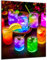Munera Design - Bild 56x84 - Cocktail-Gläser LED - Wand-Bilder Küche Ess-Zimmer