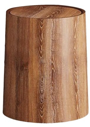 FytStycale Eleganter Mülleimer Aus Holz für Zuhause Und Büro, S