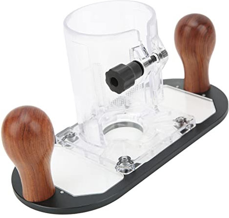 Base de Inmersión para Enrutador Portátil, Aleación de Aluminio Mecanizada CNC, de Madera, Máquina Cortadora de 65mm, para Largas Horas de Trabajo