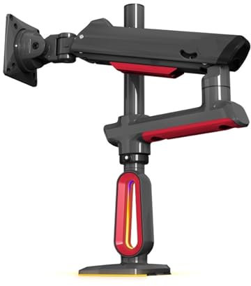 DRJBBODVQ Soporte for Monitor de Deportes electrónicos, Brazo robótico, Soporte Elevado de Escritorio, rotación de Pantalla de 32-60 Pulgadas L70