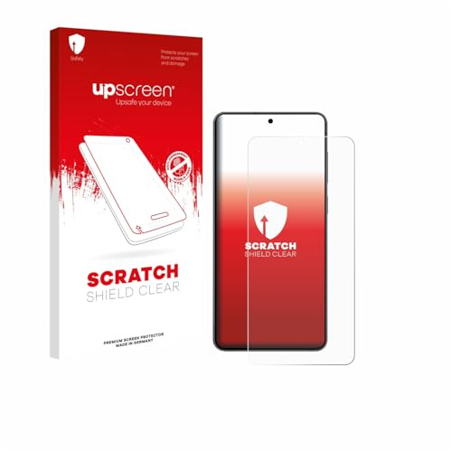 upscreen Schutzfolie für Samsung Galaxy S25 Edge | Transparenter Displayschutz Made in Germany Kristall-Klar Kratzschutz Anti-Fingerprint