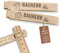 Happy Box - Zollstock personalisiert Holz mit präziser Gravur, Vatertagsgeschenk für Papa Geschenk, Opa Geschenk (Bauherr)