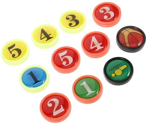 BESTonZON Basketball Ersatzmagnete Kleine Magnete Für Coaching Boards Robustes Material Präzise Ausrichtung Zubehör Für Basketball Trainingsboards