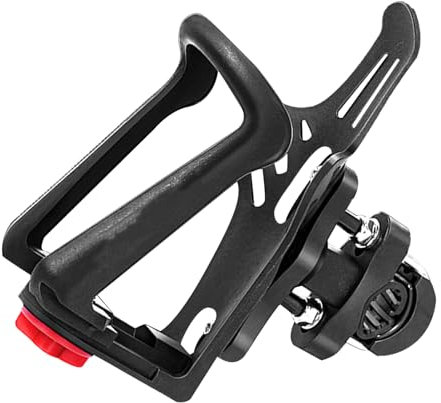 Portavasos para Moto | Portabotellas Antirrobo para Bicicletas,Montaje Ajustable Giratorio De Treinta Y Seis Grados Sin Taladro para Uso Adulto