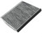 Eawfgtuw Filtro aria condizionata auto in fibra di carbonio non tessuto, adatto per RX330 ES330 GX470 modello 87139-33010, dimensioni 218 x 215 x 16 mm