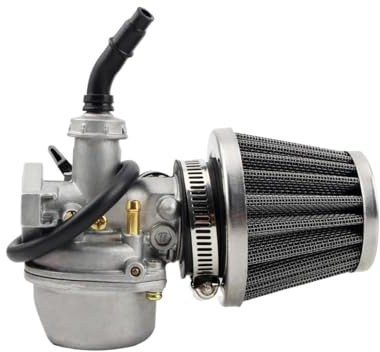 Carburatori Universale Per 50 70 90 110cc ATV Off-road Dirt Pit Bike Motocross Moto Carburatore PZ19 19mm Set Con Filtro Dell'aria Carburatore Motocross(PZ19)