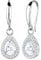 Elli PREMIUM Ohrringe Damen Tropfen Drop Elegant Funkelnd mit Zirkonia Kristalle in 925 Sterling Silber