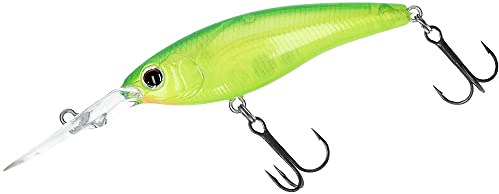 Daiwa Wobbler Steez Shad 60SP-MR 60mm Akabane Lime, Länge 6,0cm, Gewicht 6,7g