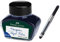 Faber-Castell Tintenglas für Schreibgeräte mit Konverter (Königsblau + Konverter, Tintenfass 62,5 ml)