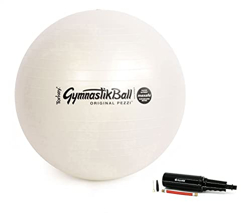 PEZZI Original Pezziball MAXAFE 75 cm mit Pumpe pearlwhite