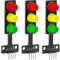 AZDelivery 3 x LED Ampel Modul Creative DIY Mini-Ampel 3,3-5V 8mm kompatibel mit Arduino inklusive E-Book!
