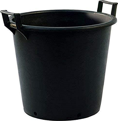 Srendi® large/Extra Large/Medium/Small Black Gardens plant Pots, tree, shrub, pots with handles (1, 100L)